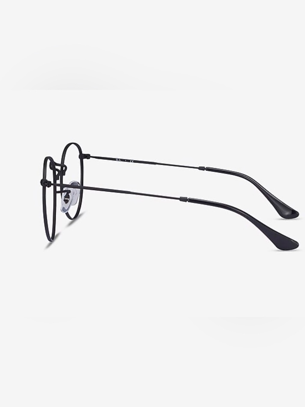 Ray Ban RX3557v Black Round Metal Reading +2.00 Glasses - Unisex. - Picture 3 of 16